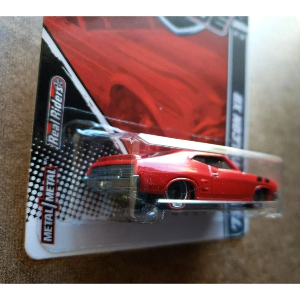2011 Hot Wheels GARAGE SERIES FORD '73 FORD FALCON XB Red #7/20 REAL RIDERS 10SP